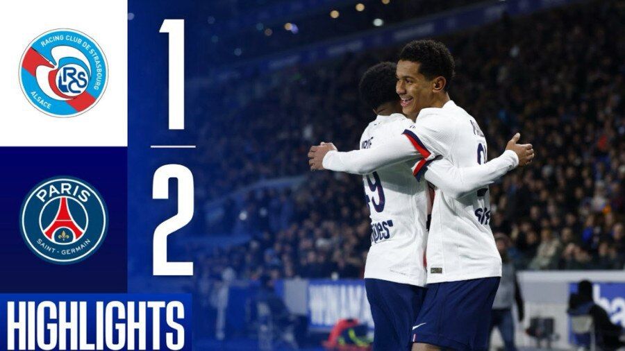 ویدیو| خلاصه بازی استراسبورگ ۱ – پاری‌سن‌ژرمن ۲/ پیروزی سخت ۱۰ نفره!