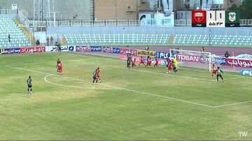 ویدیو| خیبر معترض شد: چطور این گل را آفساید گرفتید؟!