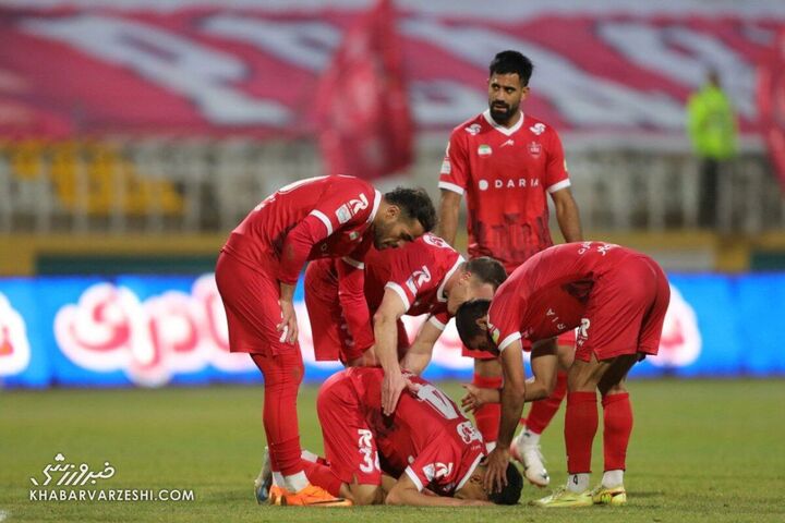 شادی گل امیرحسین محمودی؛ پرسپولیس - چادرملو