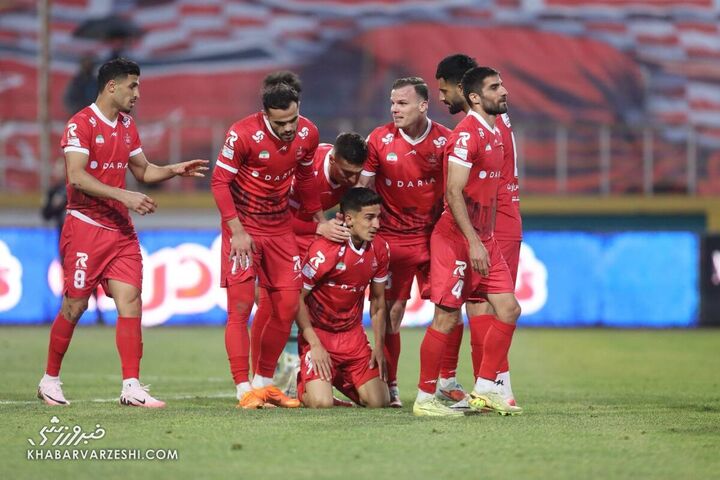 شادی گل امیرحسین محمودی؛ پرسپولیس - چادرملو