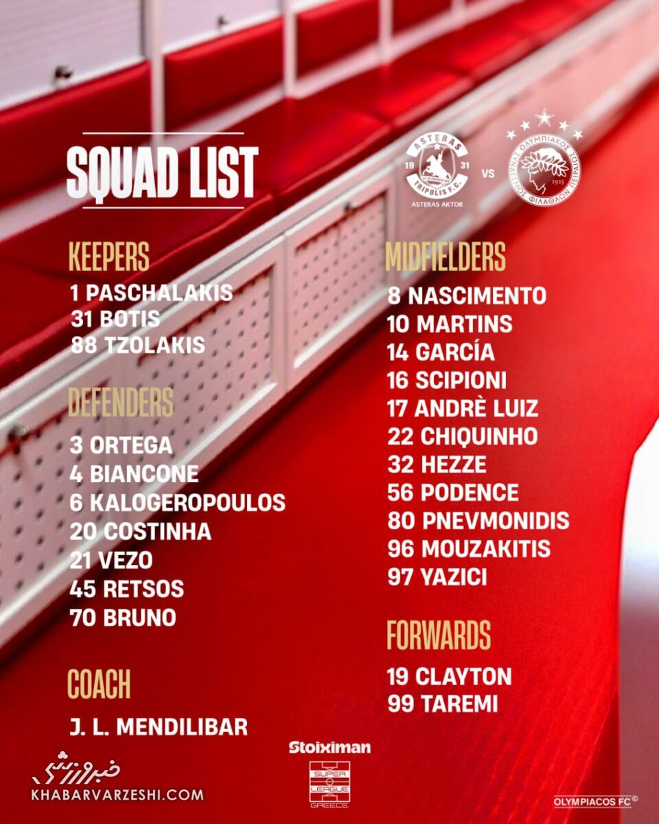 طارمی جایزه گرفت/ ستاره ایرانی با زوج جدید در خط حمله المپیاکوس +عکس