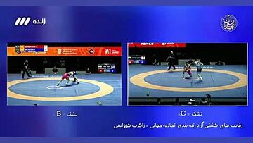 ویدیو| شکست همزمان مانع از فینال تمام ایرانی در کشتی زاگرب!