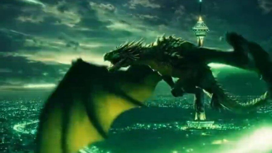 ویدیو| اژدها بر فراز تهران!