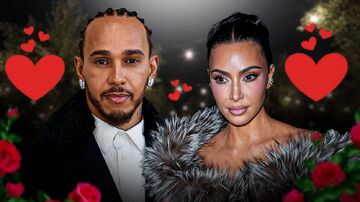 لو رفت؛ رابطه عاشقانه لوئیس همیلتون و کیم کارداشیان +عکس