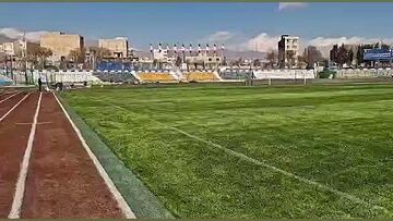 ویدیو| وضعیت چمن قلعه حسن خان در آستانه بازی استقلال - شمس آذر