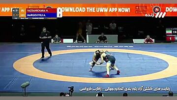 ویدیو| حسن یزدانی با پیروزی ۱۴-۴ فینالیست شد
