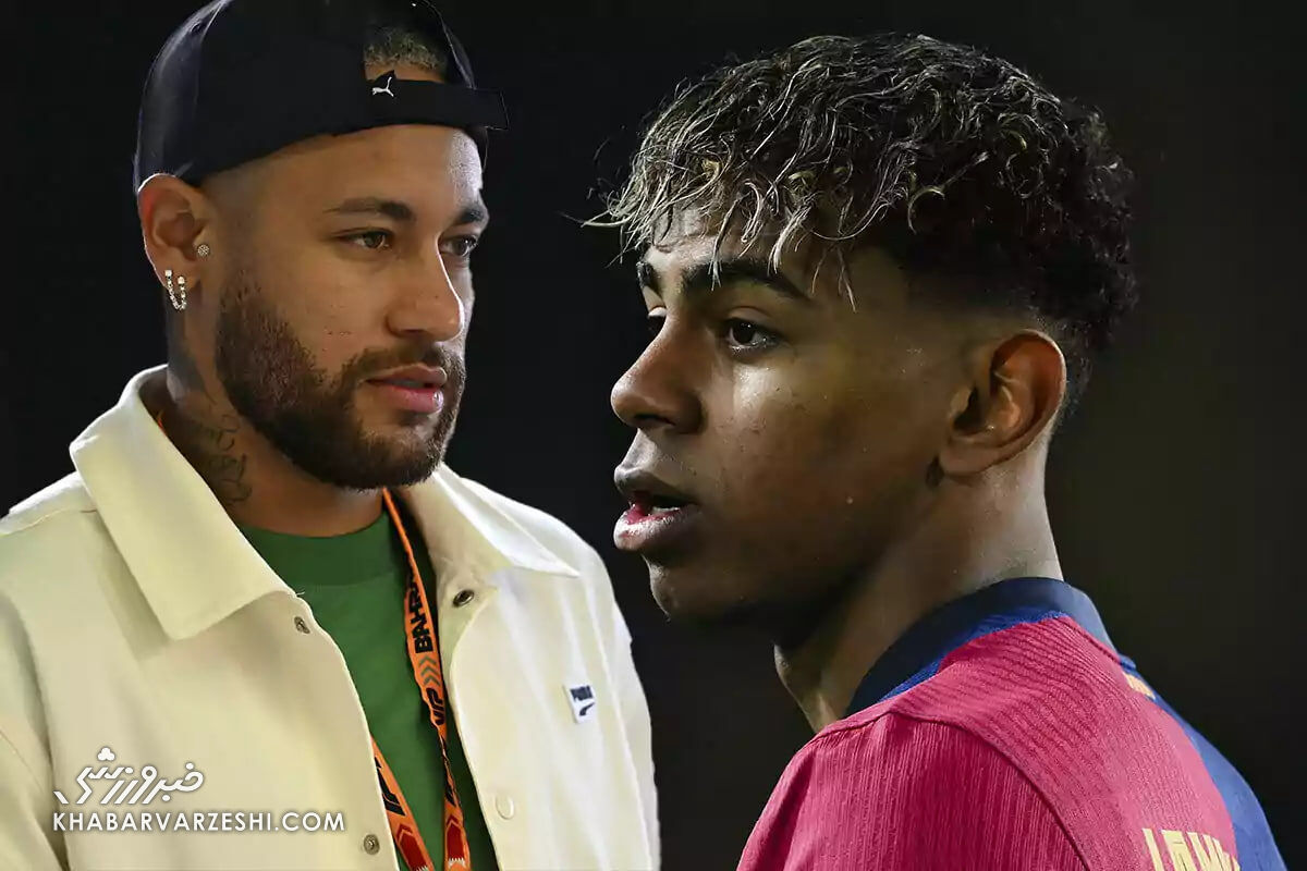 ویدیو| وقتی یامال به سبک فوق ستاره برزیلی شادی می‌کند