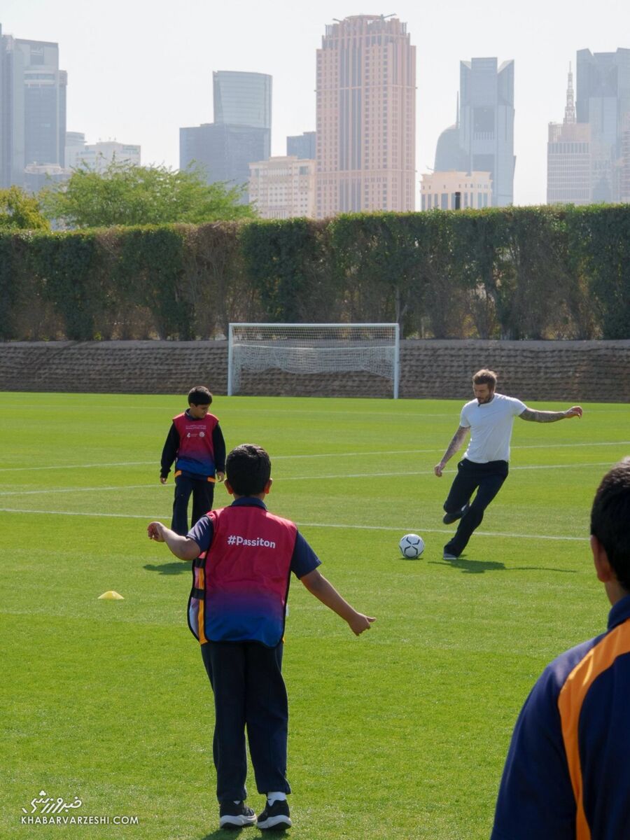 دیوید بکام در قطر