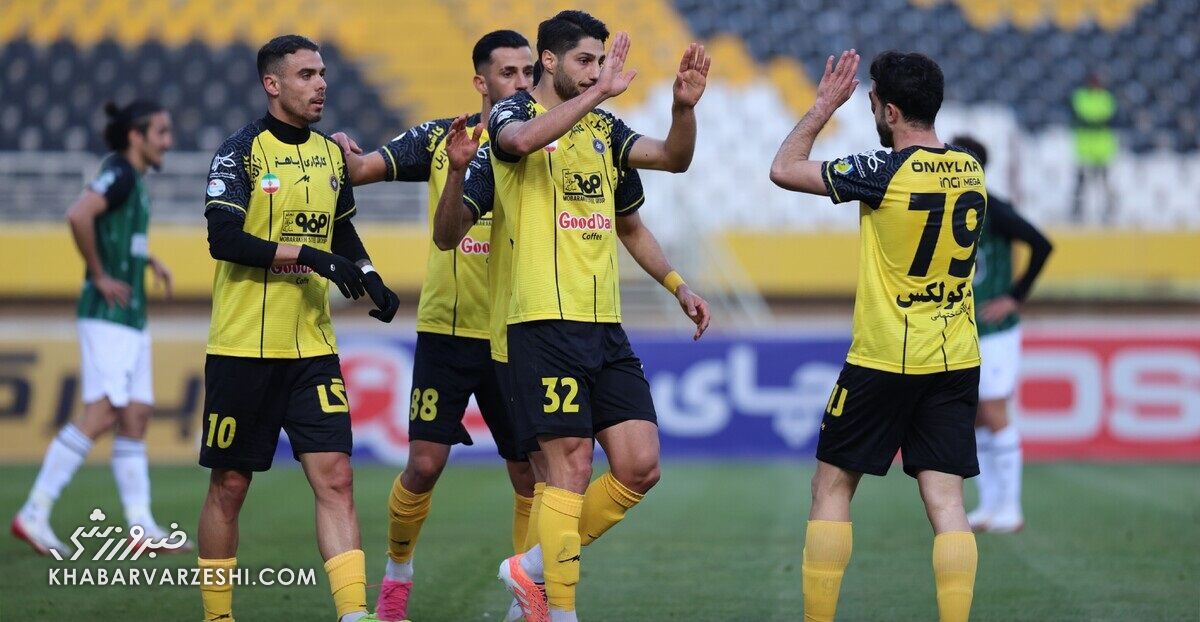 سپاهان ۱ - خیبر ۰/ بازگشت طلایی به فوتبال ایران/ سپاهان در کورس قهرمانی