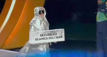 ویدیو| اعلام نام ایران و رژه کاروان المپیک زمستانی با لباس خاص