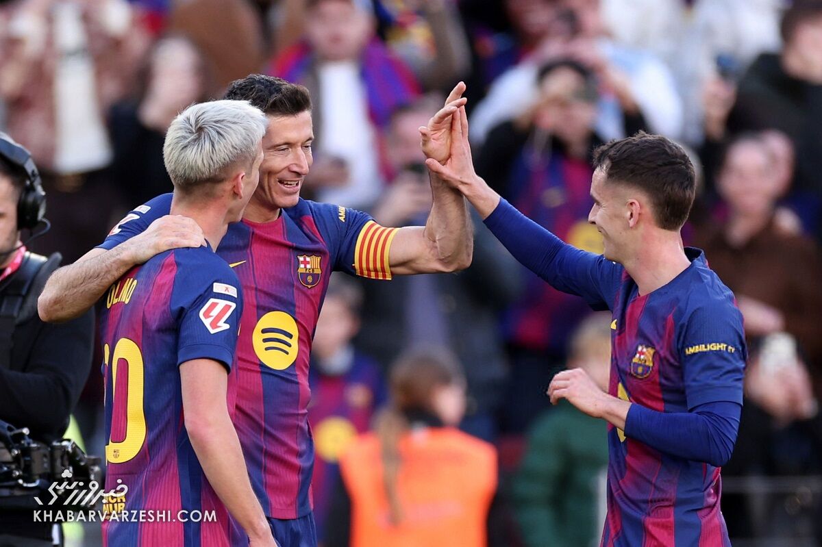 بارسلونا ۳ – مایورکا ۰/ پیروزی درخشان آبی و اناری‌ها برای تثبیت صدرنشینی