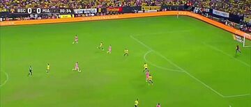 ویدیو| گل انفرادی زیبای مسی با لباس اینترمیامی مقابل بارسلونا