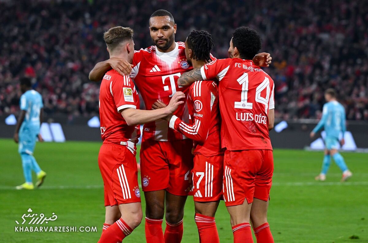 ویدیو| خلاصه بازی بایرن مونیخ ۵ – هوفنهایم ۱