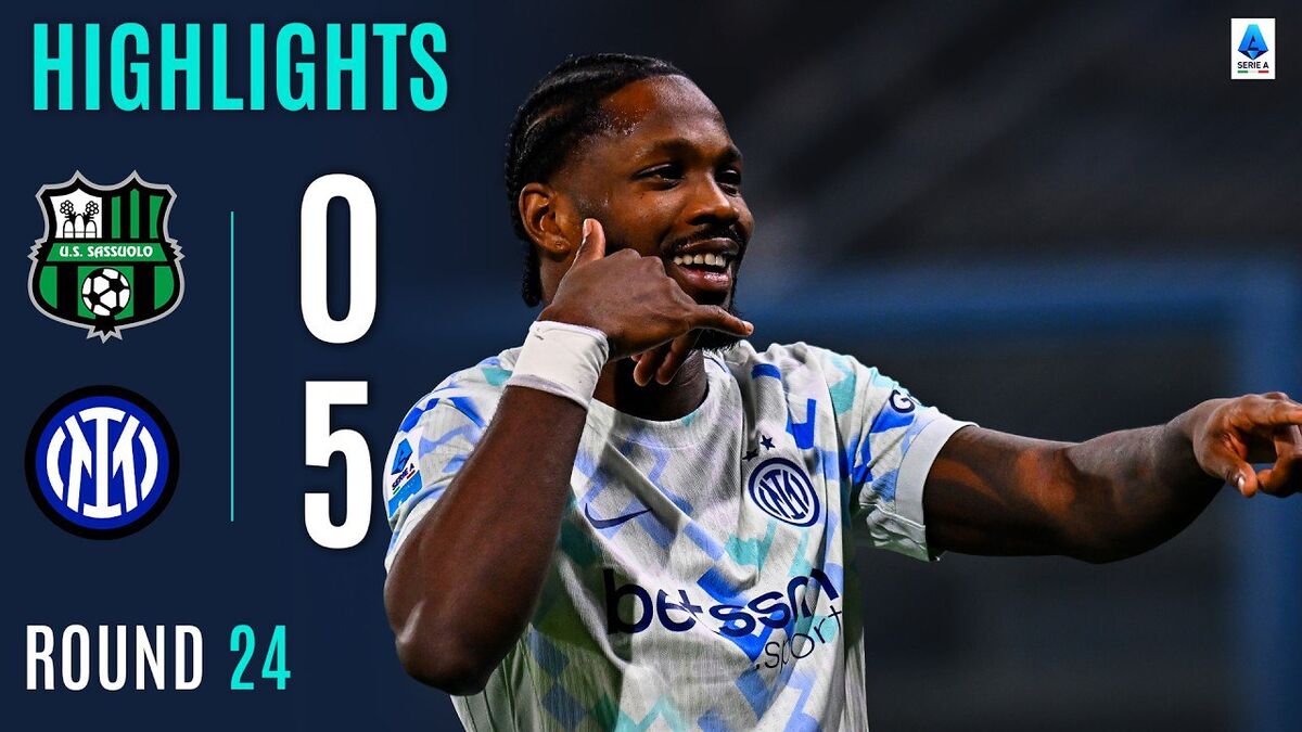 ویدیو| خلاصه بازی ساسولو ۰ – اینتر ۵