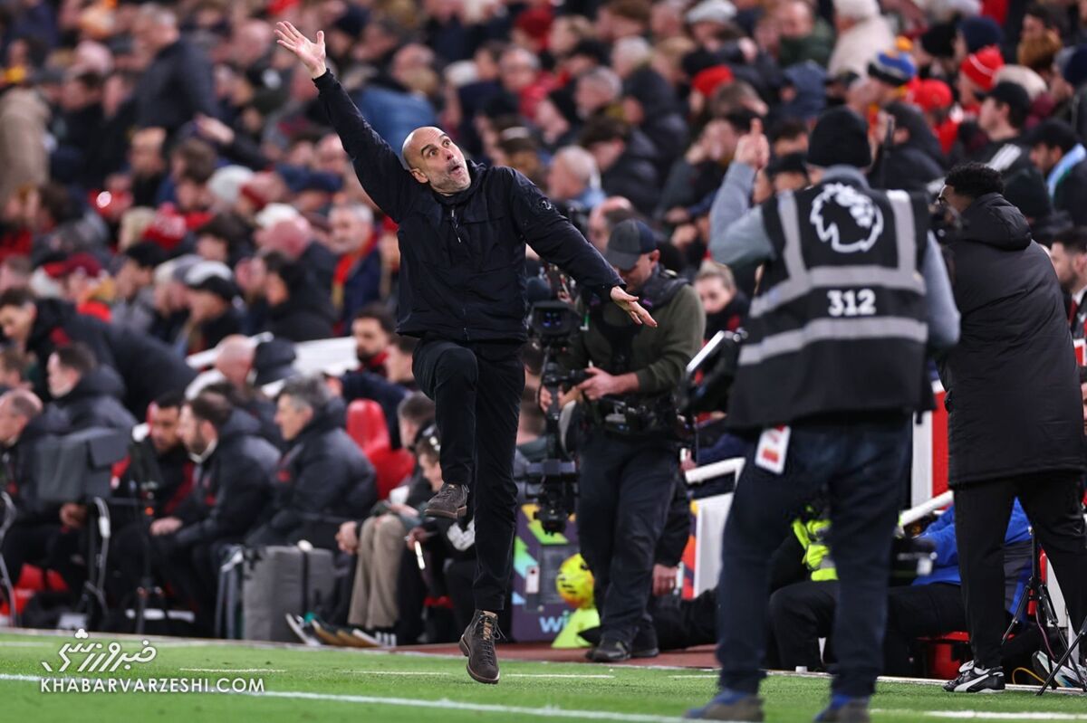 واکنش جالب گواردیولا به گل مردود؛ داور بیا گل ما را پس بده!