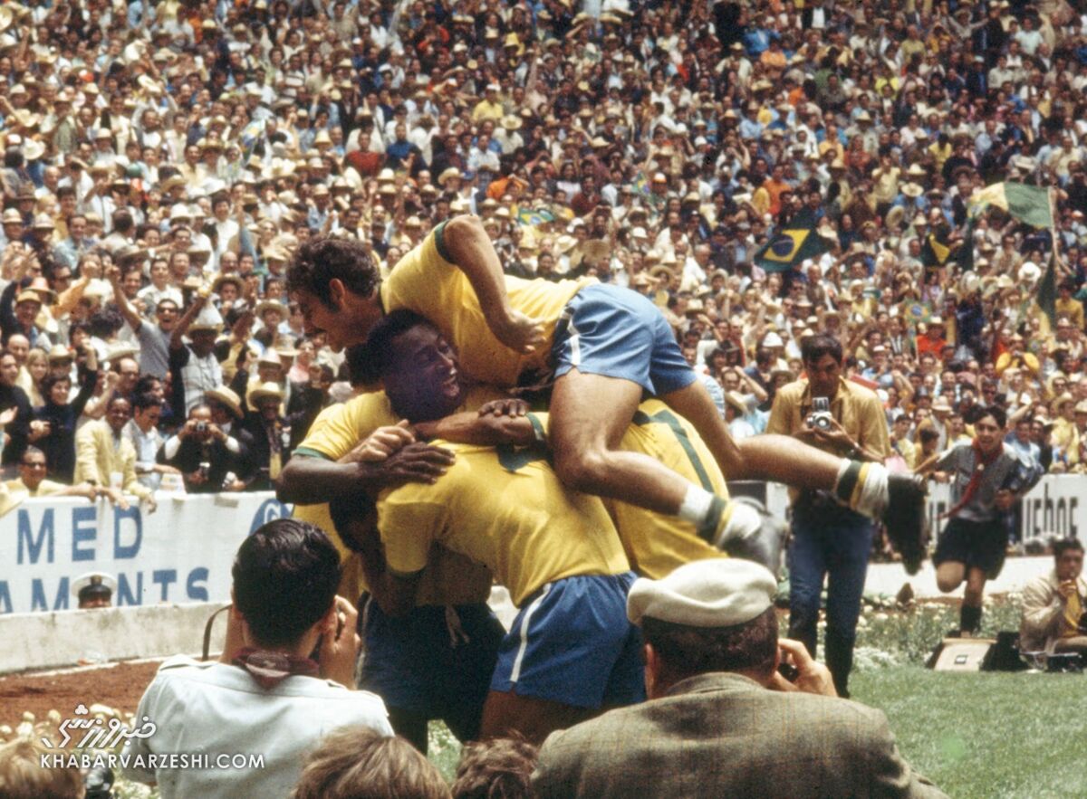 برزیل در فینال جام جهانی ۱۹۷۰