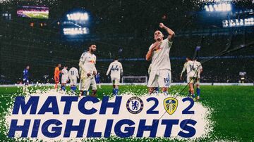 ویدیو| خلاصه بازی چلسی ۲ - لیدز ۲/ بازی در ۶ دقیقه برگشت