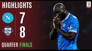 ویدیو| خلاصه بازی ناپولی ۱ (۶) - کومو ۱ (۷)/ پنالتی باورنکردنی دروازه‌بان!