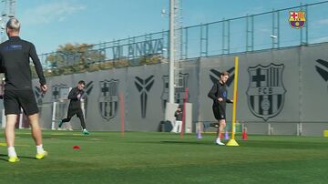 ویدیو| بارسلونا اینگونه برای دیدار با اتلتیکو مادرید آماده شد