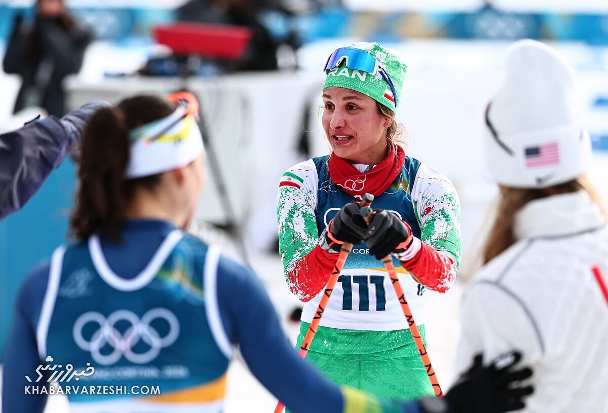 سمانه بیرامی باهر در المپیک زمستانی
