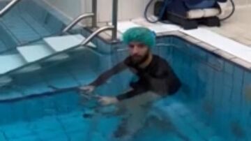 ویدیو| ماشاریپوف مشغول ریکاوری؛ او واقعا عمل کرده؟!