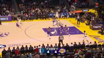 ویدیو| حرکات درخشان لبرون جیمز در ۴۱ سالگی!