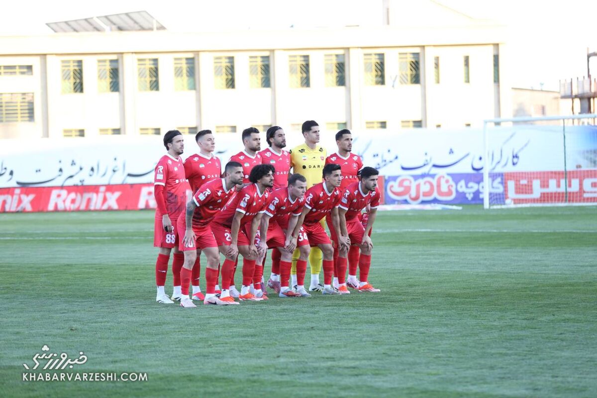 عکس تیمی پرسپولیس؛ گل گهر - پرسپولیس