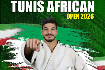 طلا بر گردن قهرمان ایران در تونس/ الیاس پرهیزگار روی سکوی قهرمانی کاپ آفریقا