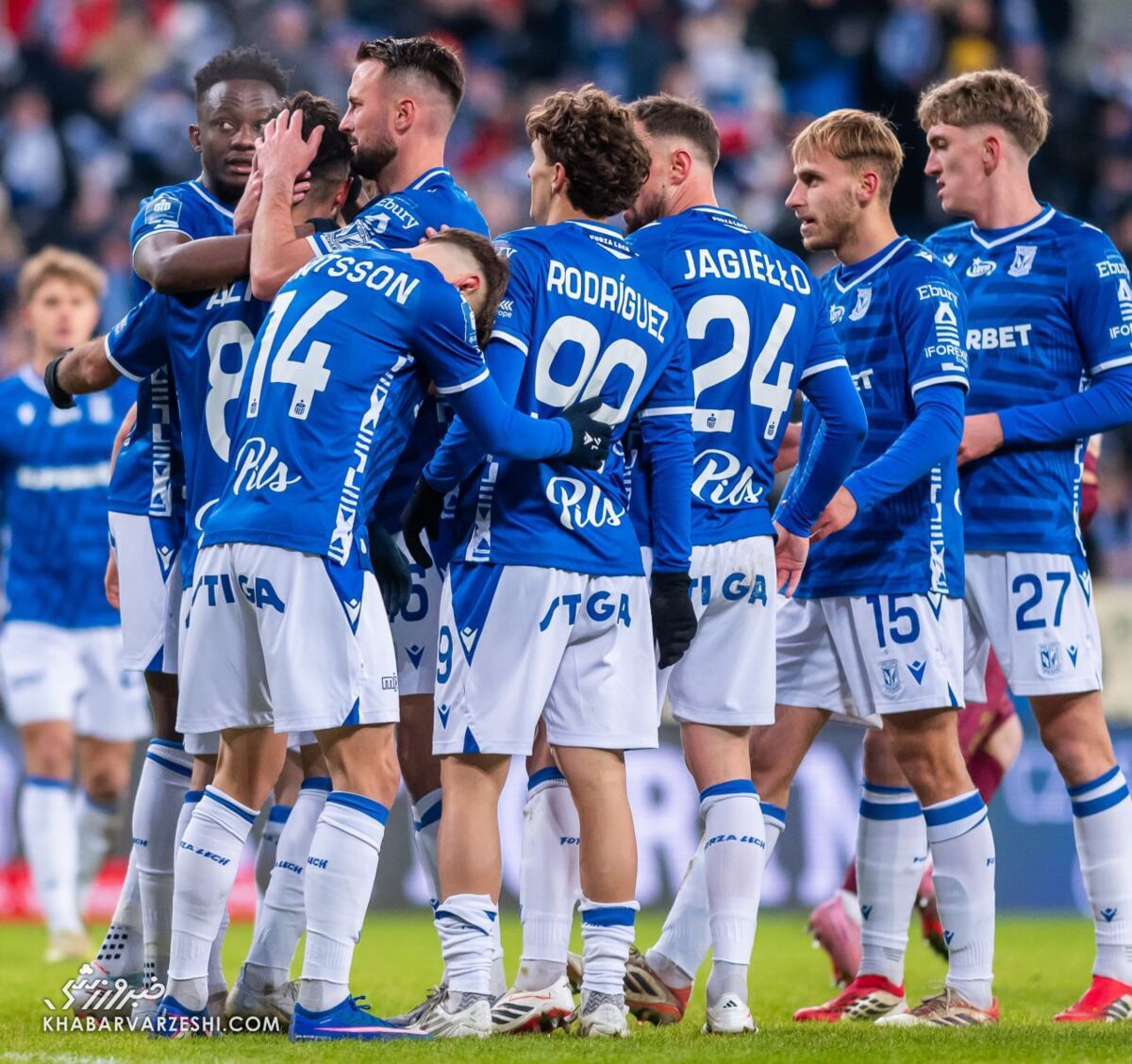 علی قلیزاده در ۳ دقیقه طوفانی شد/ پیروزی لخ پوزنان با گل و پاس گل ستاره ایرانی