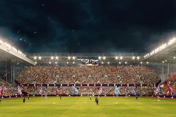 ویدیو| اتمسفر شگفت‌انگیز در فوتبال انگلیس/ خوش‌آمدگویی خیره‌کننده به کلاغ‌ها