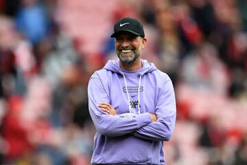 یورگن کلوپ در قلب المپیک پای زنگوله +عکس