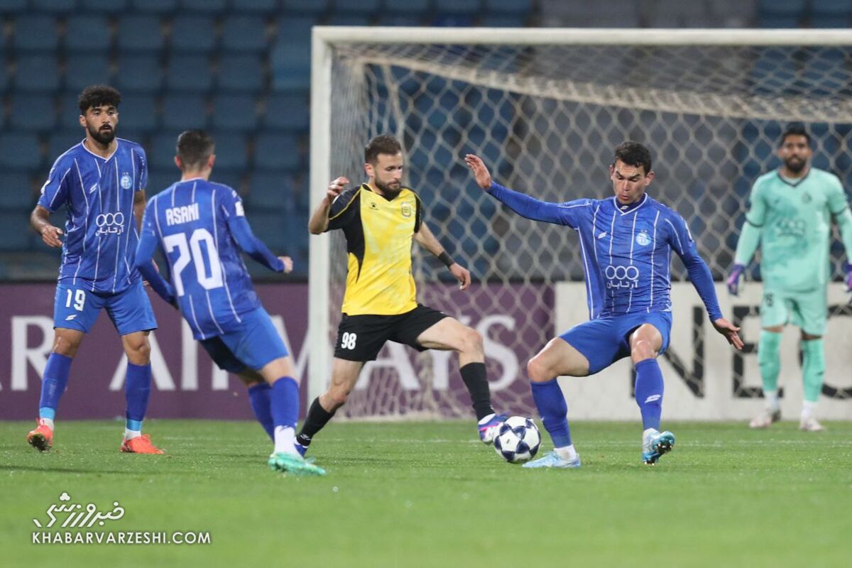 الحسین ۳ - استقلال ۲/ خداحافظی آسان آبی‌ها از سطح دوم آسیا