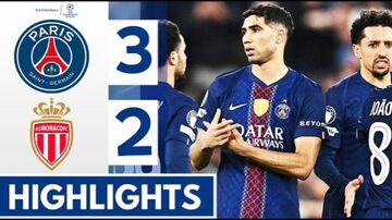 ویدیو| موناکو ۲ - پاری سن ژرمن ۳/ دزیره دوئه یک تنه کامبک زد!