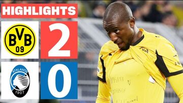 ویدیو| خلاصه بازی دورتموند ۲ - آتالانتا ۰/ گام محکم با درخشش گیراسی