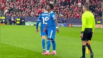 ویدیوی باشگاه بنفیکا علیه وینیسیوس جونیور!