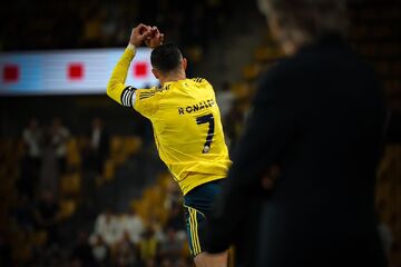 ویدیو| رونالدو روی موج همیشگی/ گل اول النصر به الحزم به نام کریستیانو