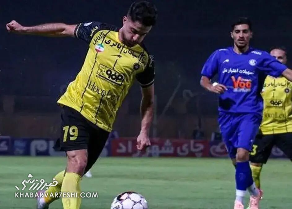 سپاهان ۳ – استقلال خوزستان ۱/ سایه طلایی روی استقلال افتاد