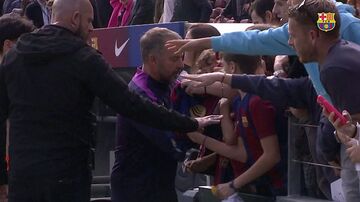 ویدیو| بارسلونا بهترین لحظات هانسی را کلیپ تولد کرد