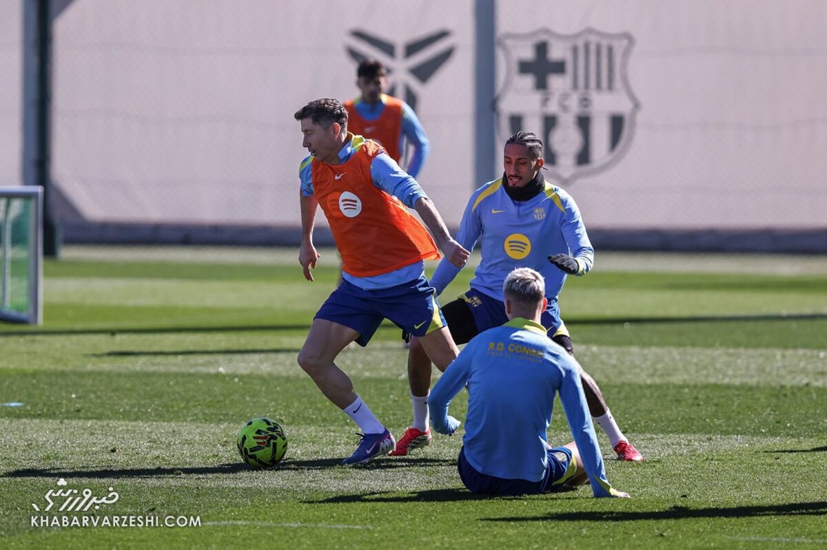 فضای تمرینی بارسلونا