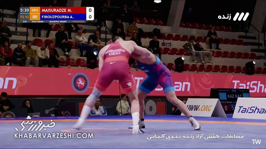 ویدیو| درخشش فیروزپور در فینال؛ برد ۱۱-۱ مقابل دارنده نقره جهان!