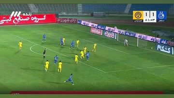 ویدیو| گل دوم استقلال به فجر/ پرواز سه امتیازی روزبه چشمی