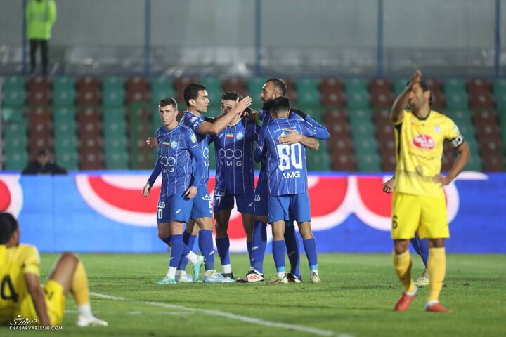 شادی گل روزبه چشمی؛ استقلال - فجرسپاسی