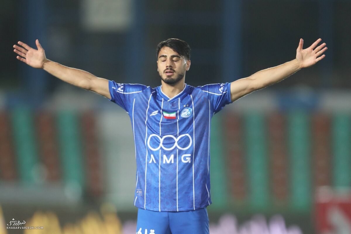 ویدیو| گل اول استقلال به فجر/ تیزهوشی سعید سحرخیزان روی توپ بادآورده