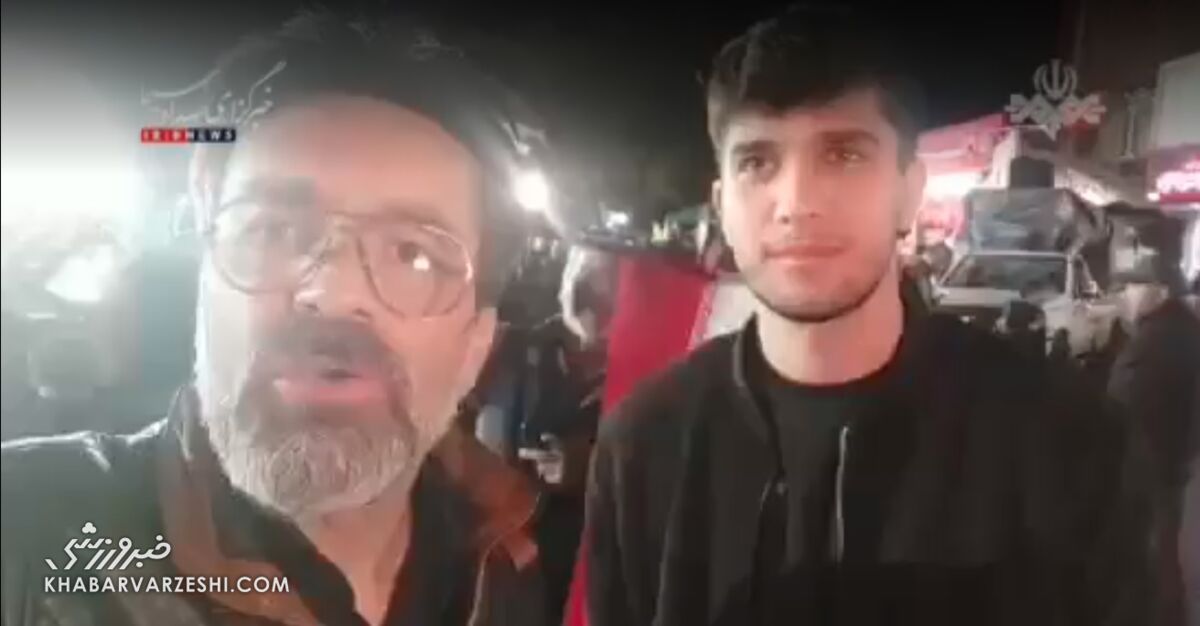 ویدیو| بازیکن تیم ملی در تجمع شبانه: هم مدافع راست تیم ملی هستم، هم مدافع کشور!