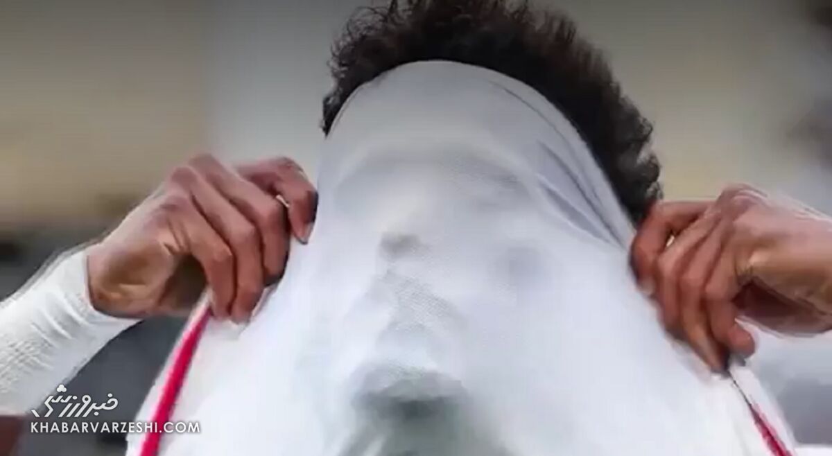 عکس جدید رامین رضاییان وسط تمرین زنان...ماشاءالله!