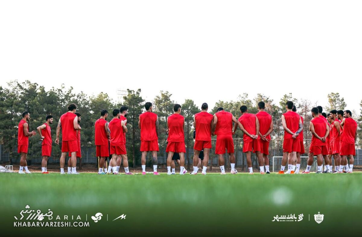 کریم باقری با ستاره‌های تیم ملی به پرسپولیس برگشت +تصاویر