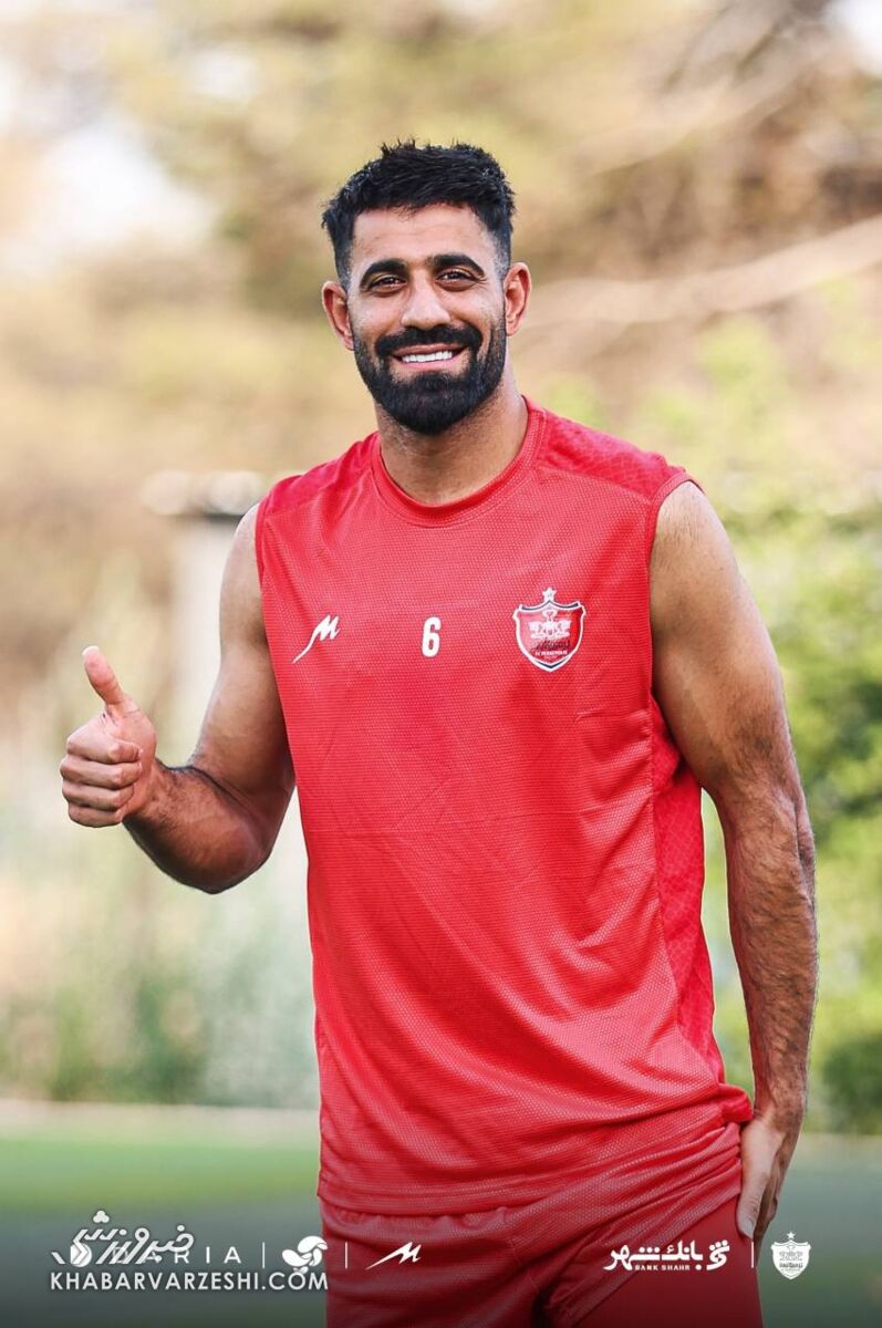 کریم باقری با ستارههای تیم ملی به پرسپولیس برگشت +تصاویر
