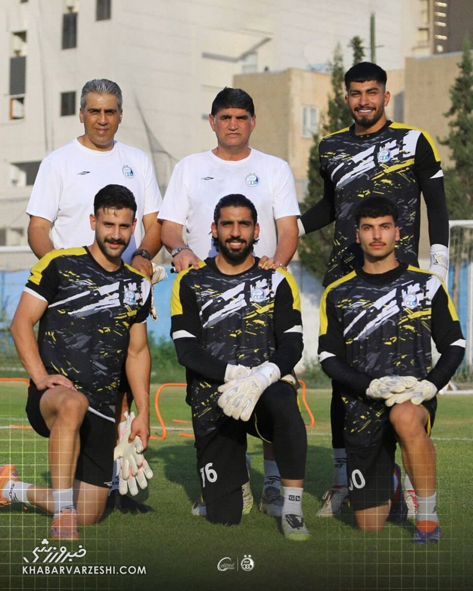 نادر غبیشاوی به کادرفنی استقلال پیوست +عکس