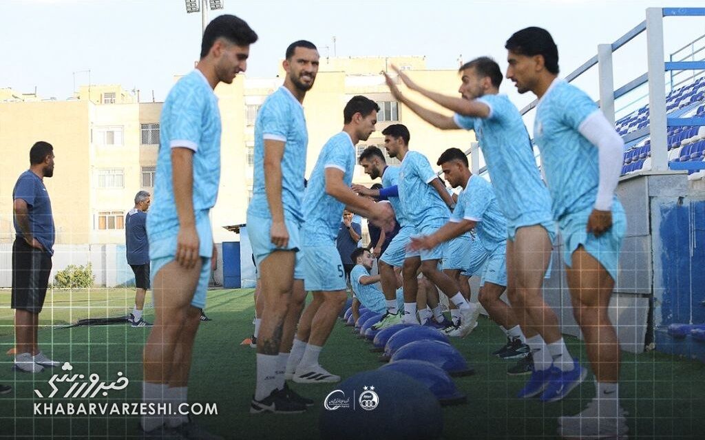 تأثیر قهرمانی اسپانیا بر تمرین استقلال!