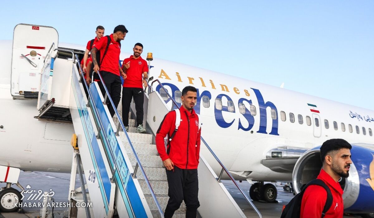 پرسپولیسی‌ها به ترکیه رسیدند؛ آغاز مأموریت ۱۲ روزه تارتار +عکس